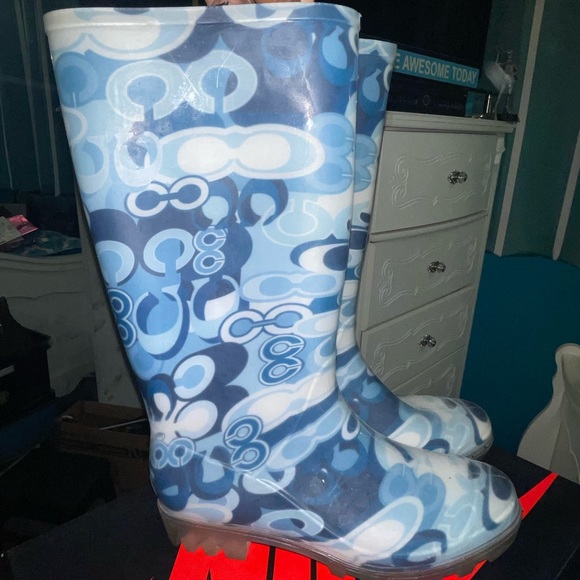 Coach Rain Boots - Picture 1 of 5
